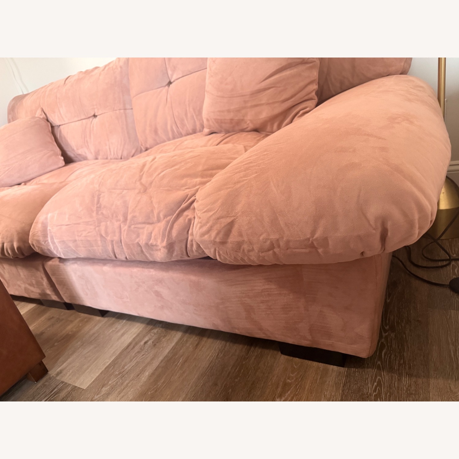 89" Oversized Deep Sectional Couch - image-4
