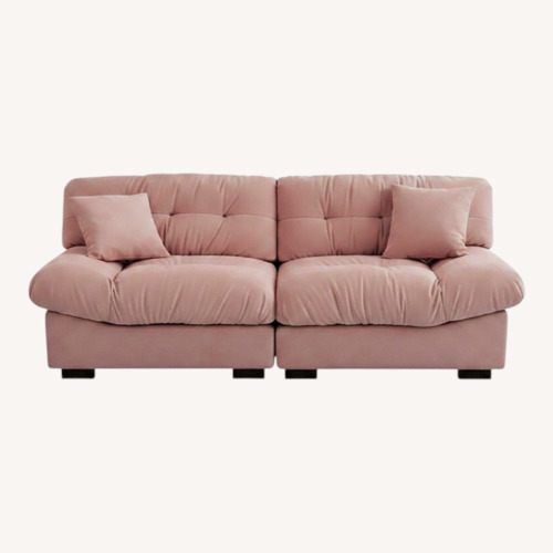 Used 89" Oversized Deep Sectional Couch for sale on AptDeco