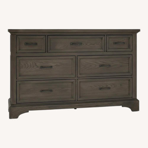 Used Dark Gray Wood Dresser for sale on AptDeco