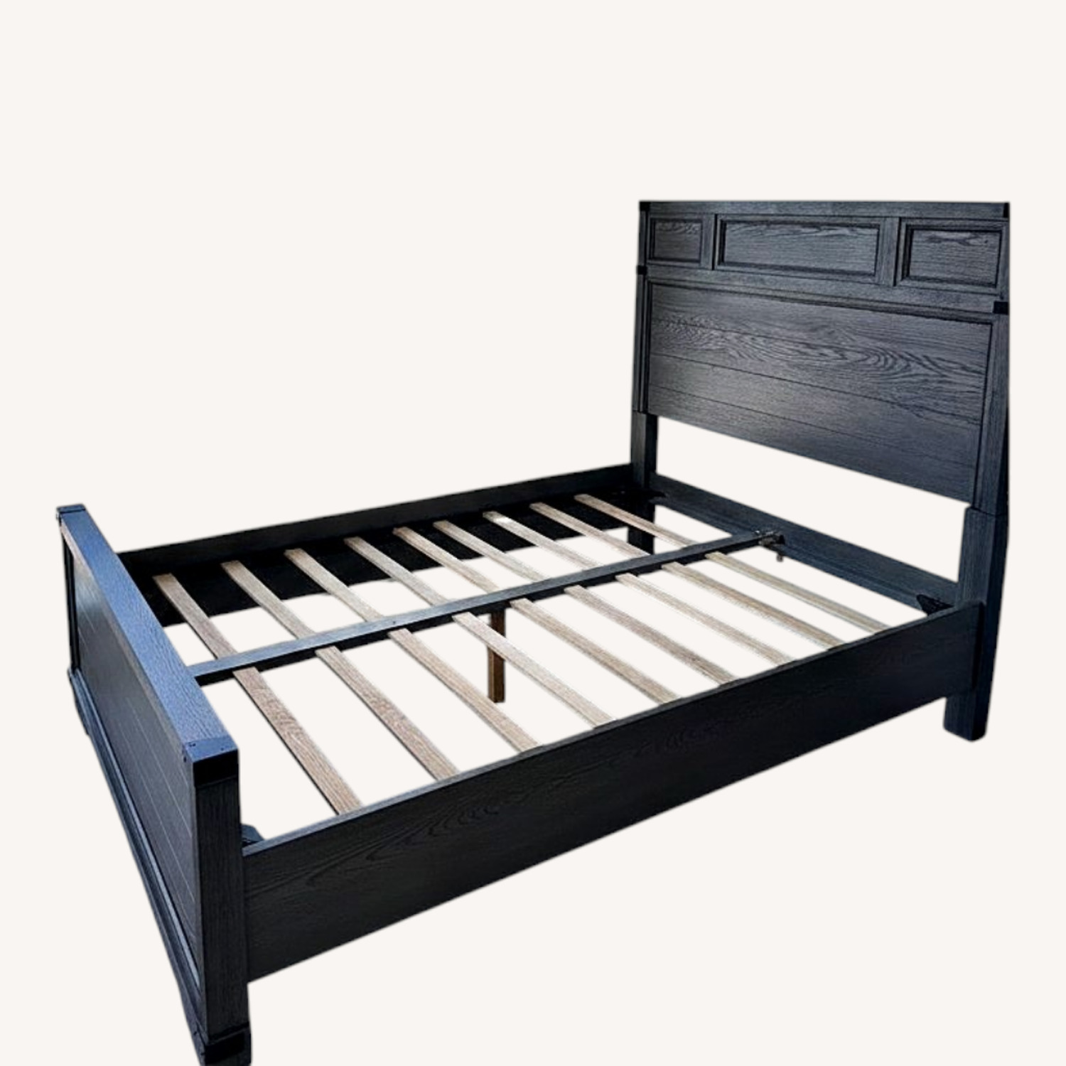 Dark Gray Full Bed - image-0