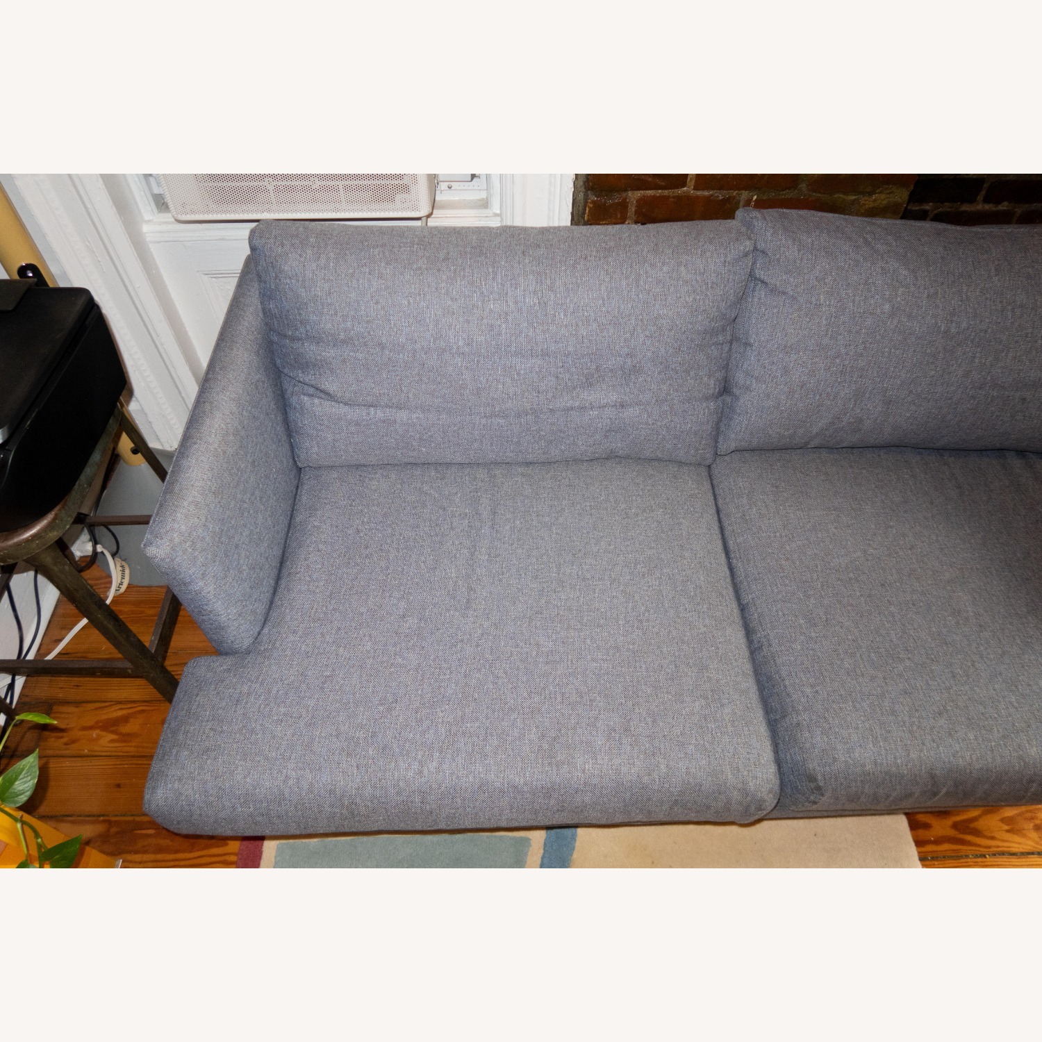 Article Burrard Blue Fabric 2 Seater Sofa - image-4