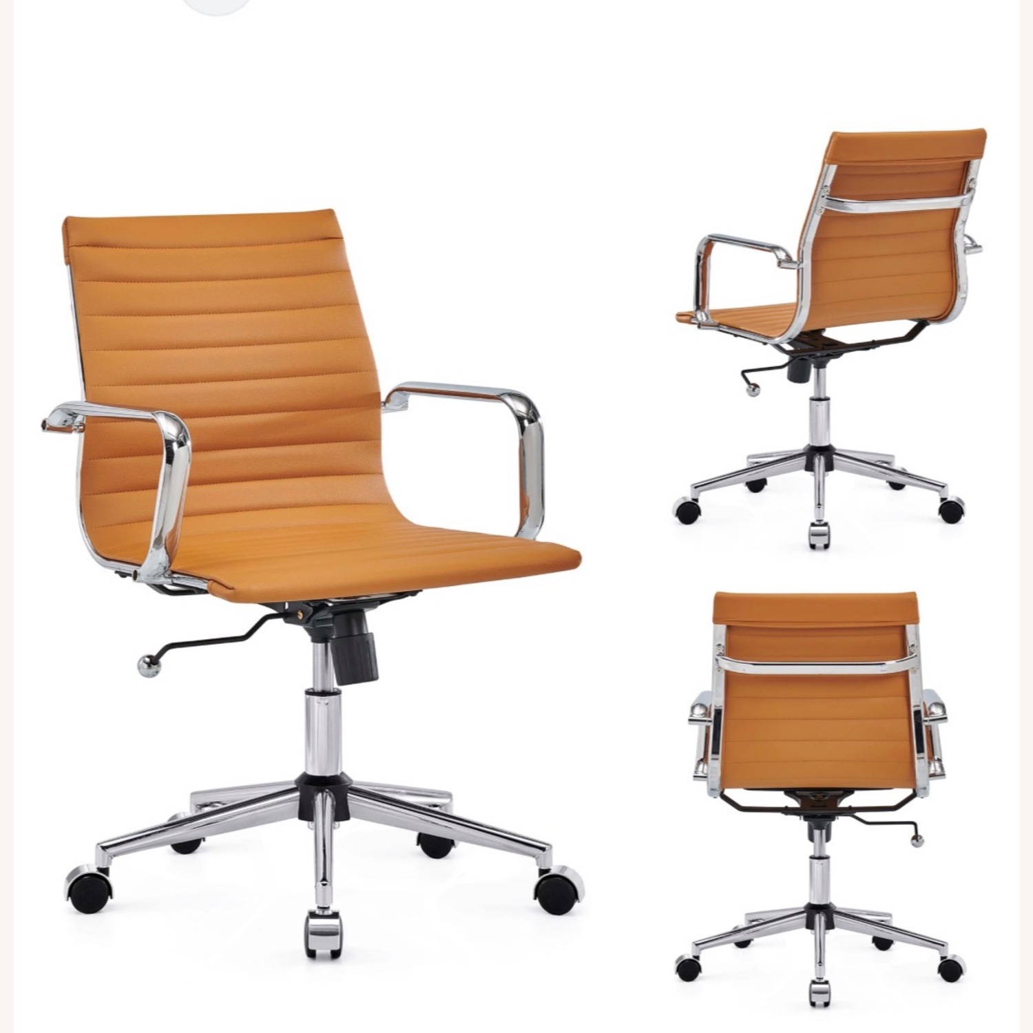 Soho Design Store Dark Brown Office Chair - image-3