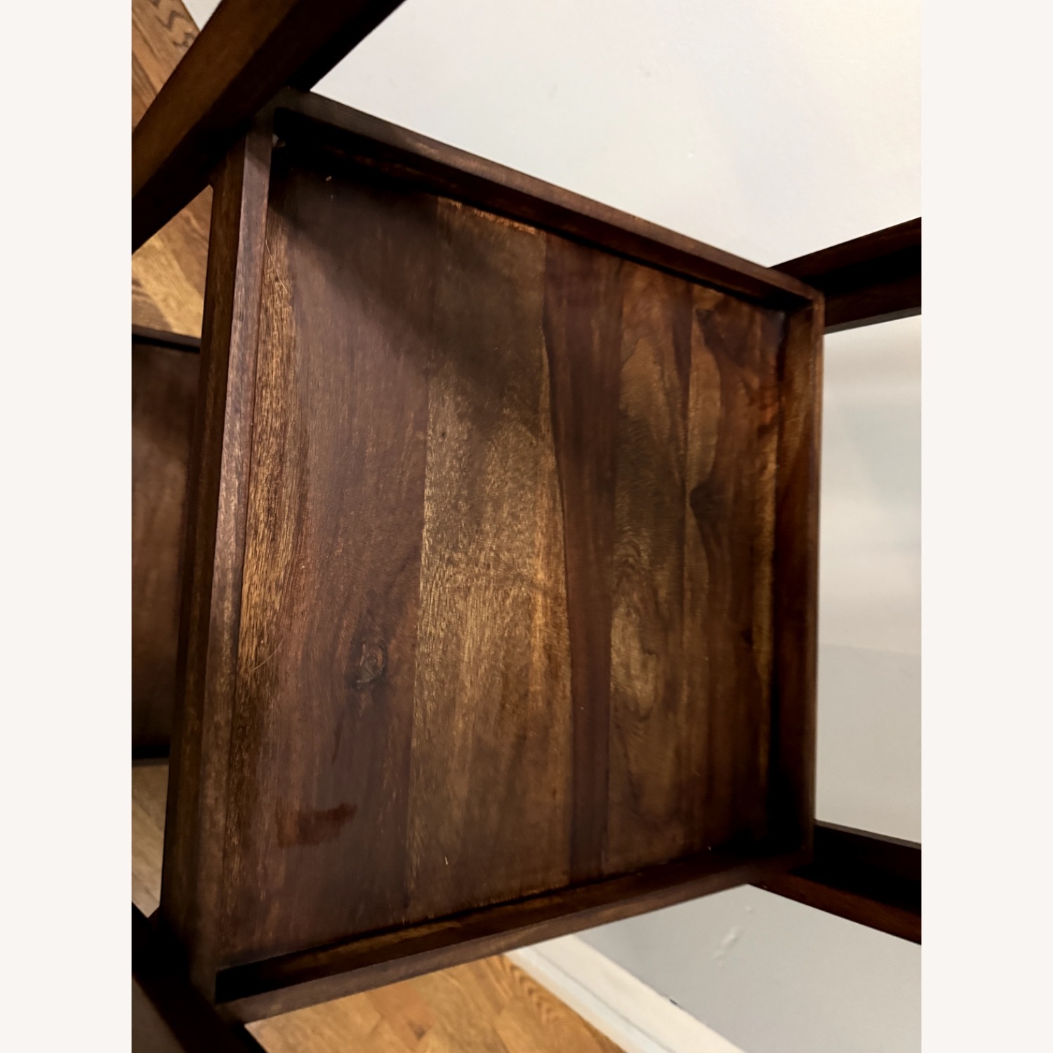 Crate & Barrel Freestanding Wooden Coat Stand - image-3