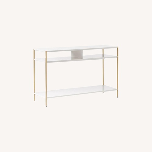 Used West Elm Zane TV Console Table for sale on AptDeco