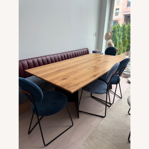 Used Arhaus Jacob Dining Table with Origami Base for sale on AptDeco