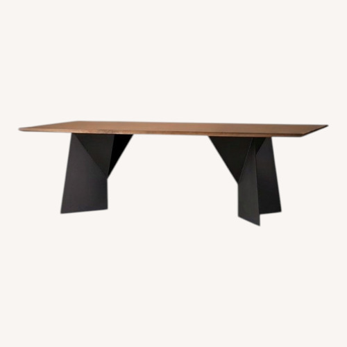Used Arhaus Jacob Dining Table with Origami Base for sale on AptDeco