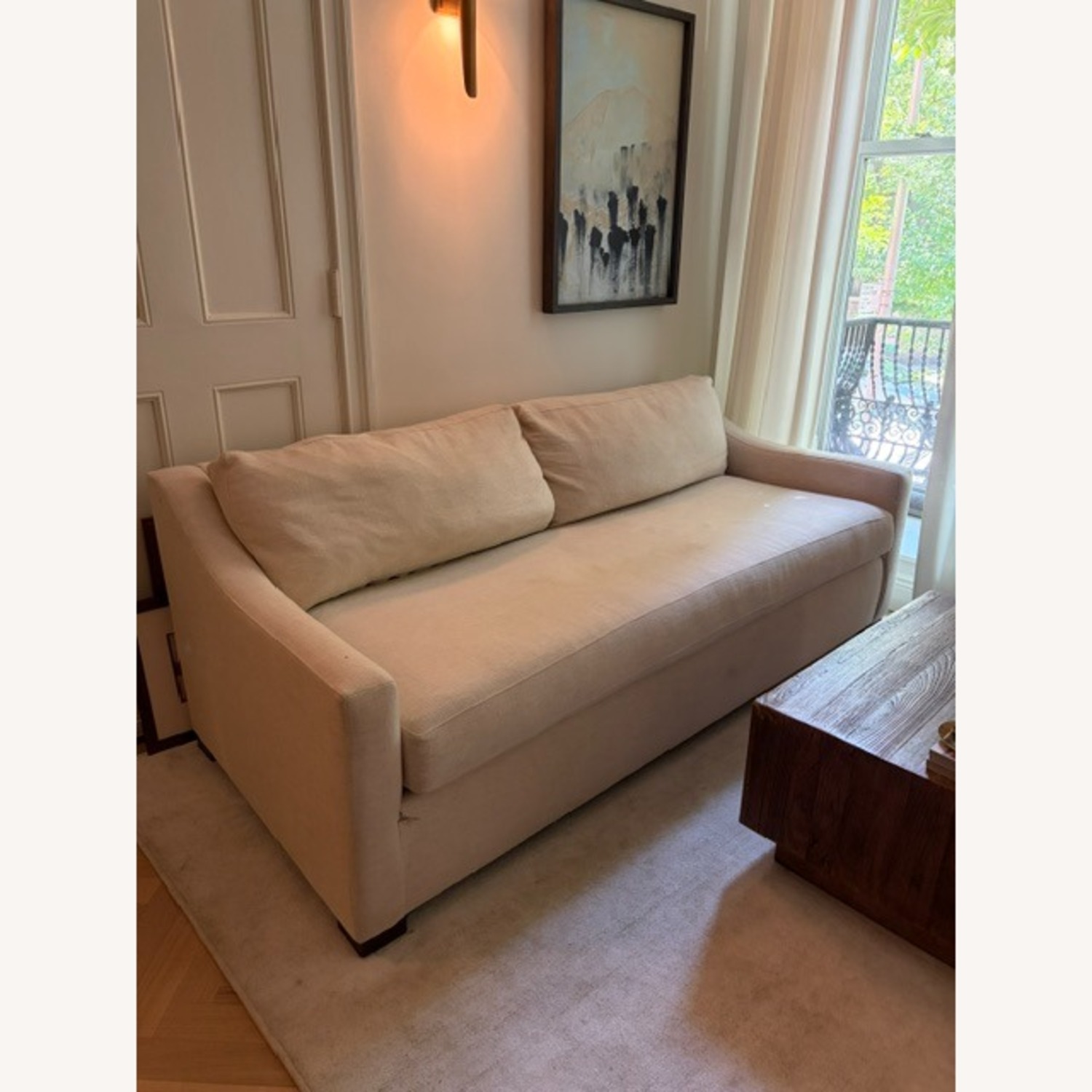 Bassett Natural Fabric 3+ Seater Sofa - image-3