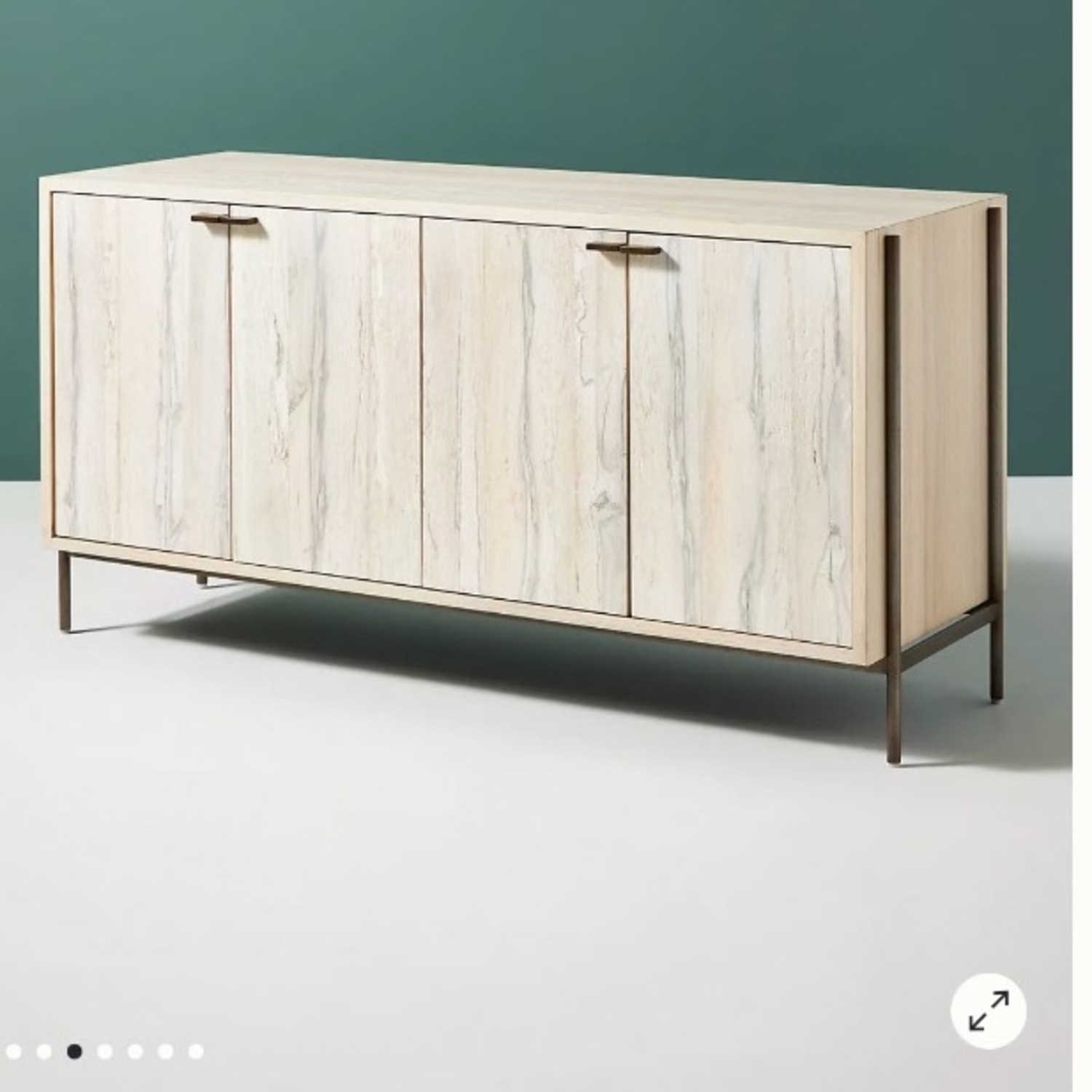 Anthropologie Rulo Reclaimed Spalted Oak Buffet - image-7