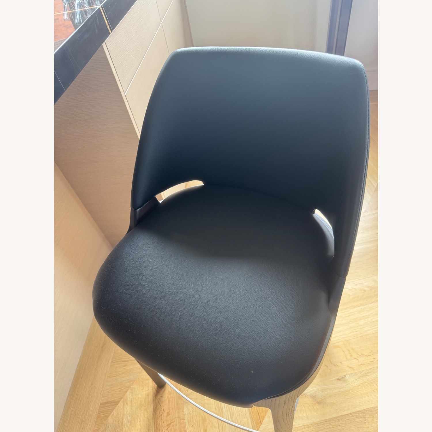 Leather Counter Stool - image-3