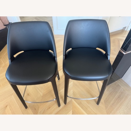 Used Leather Counter Stool for sale on AptDeco