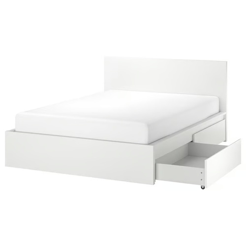 Used IKEA MALM Queen Bed for sale on AptDeco