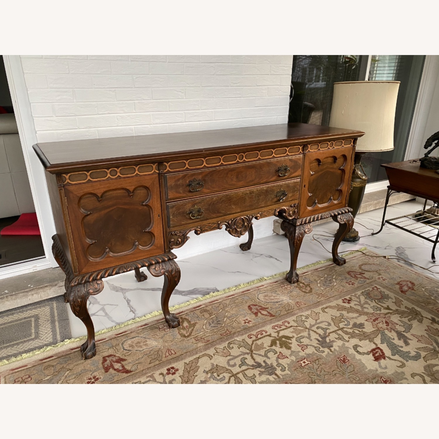 Vintage/Antique Buffet Cabinet - image-1