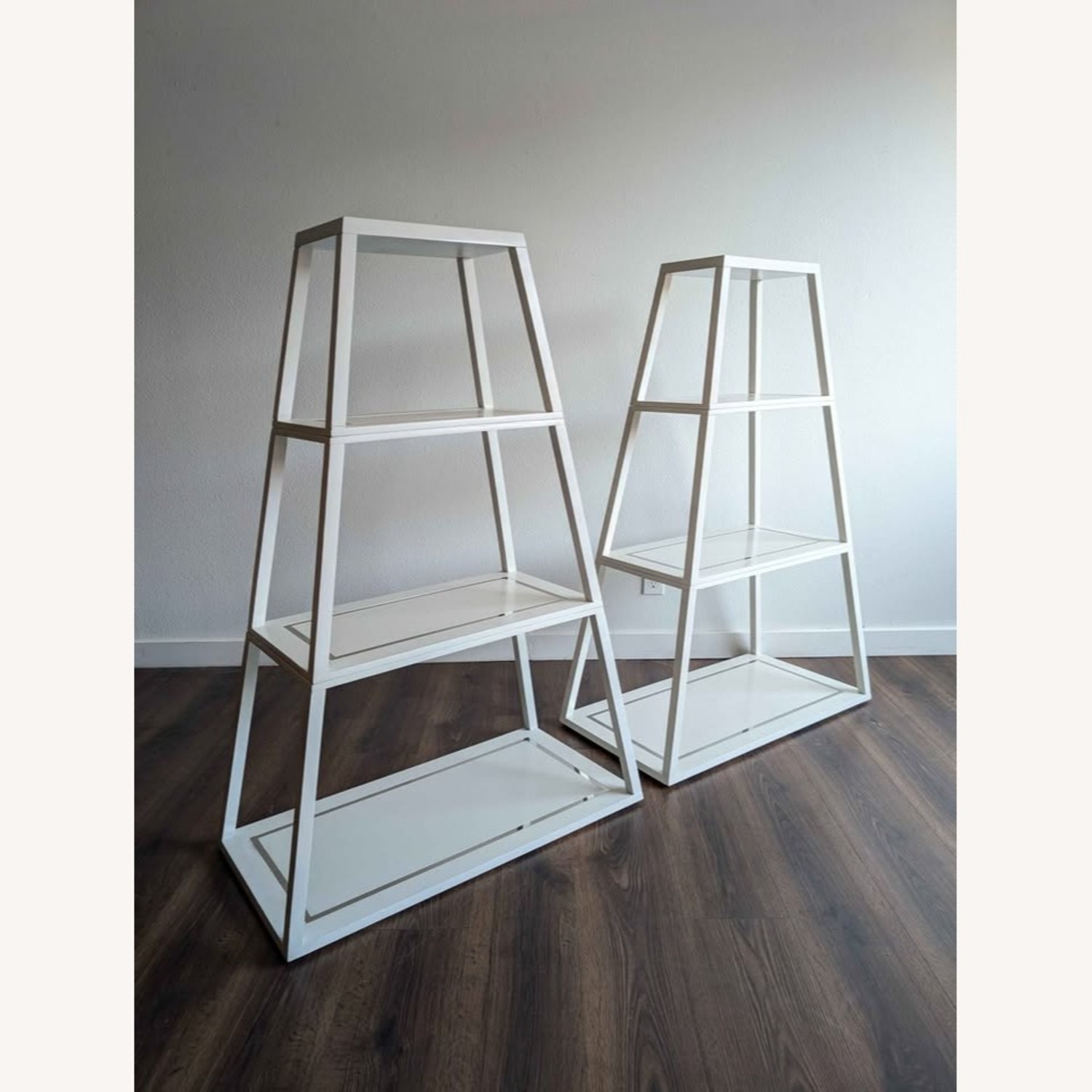 Jonathan Adler 4 Tiered Pyramid Shelves - image-2