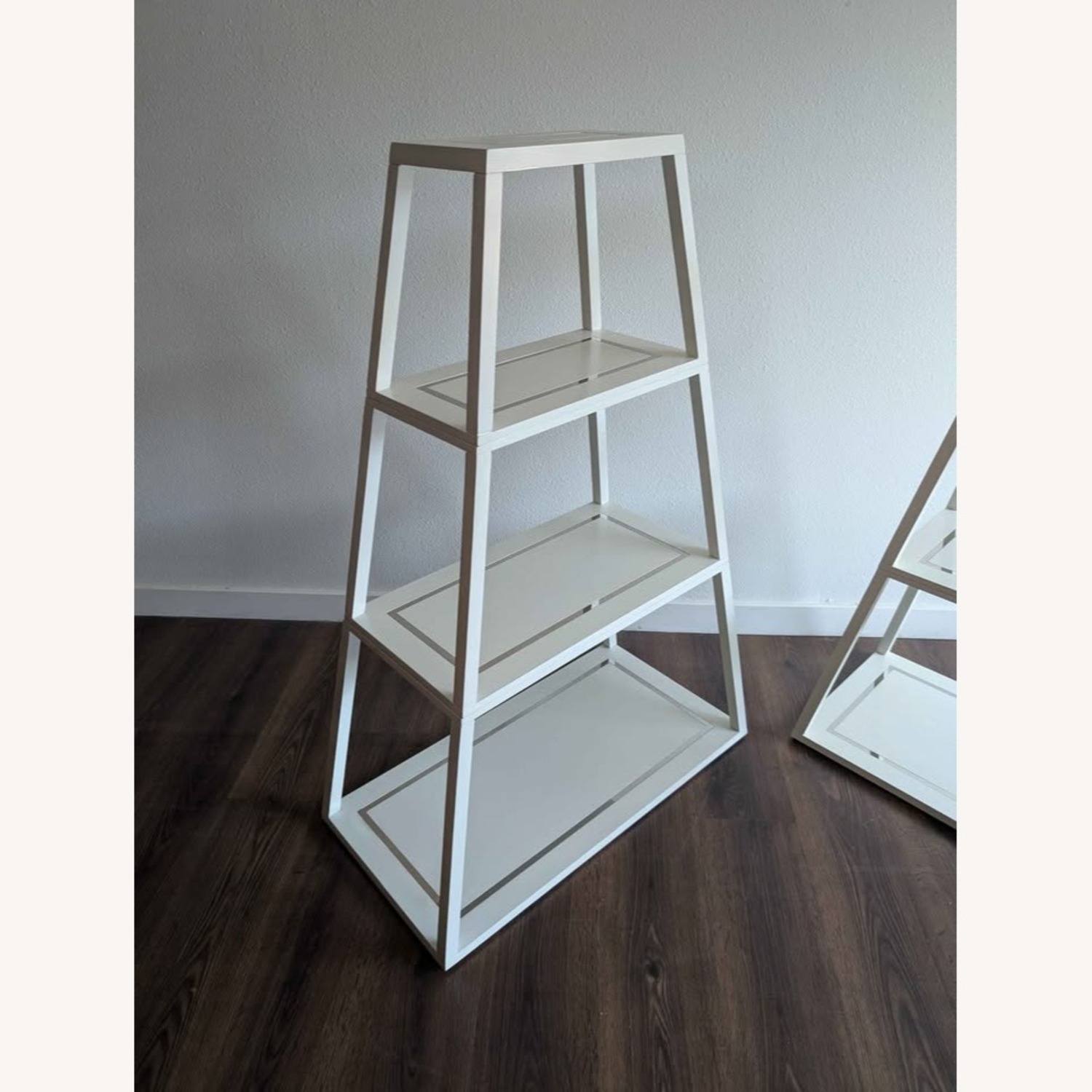 Jonathan Adler 4 Tiered Pyramid Shelves - image-3