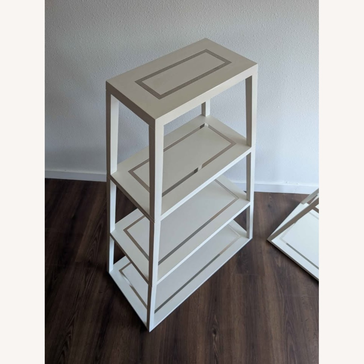 Jonathan Adler 4 Tiered Pyramid Shelves - image-5