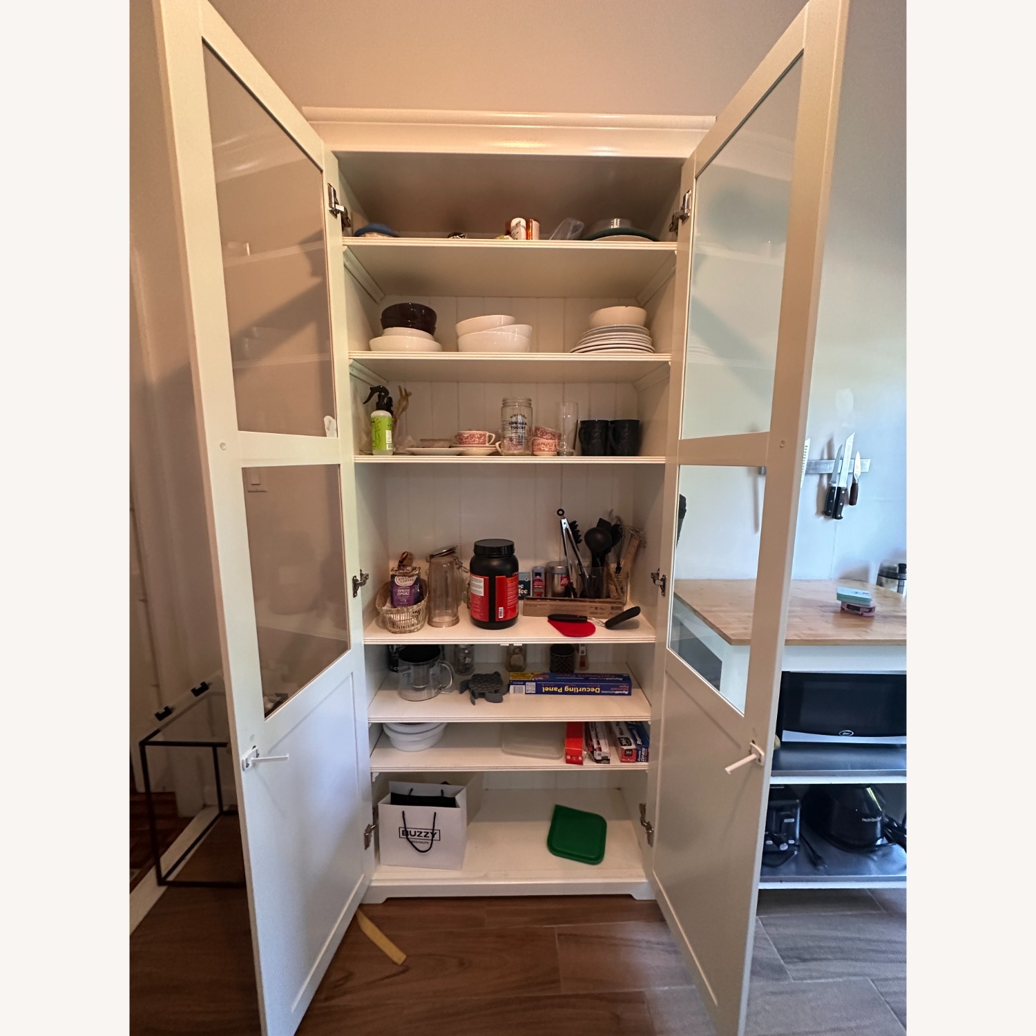 IKEA Havsta Storage W Glass Doors - image-2