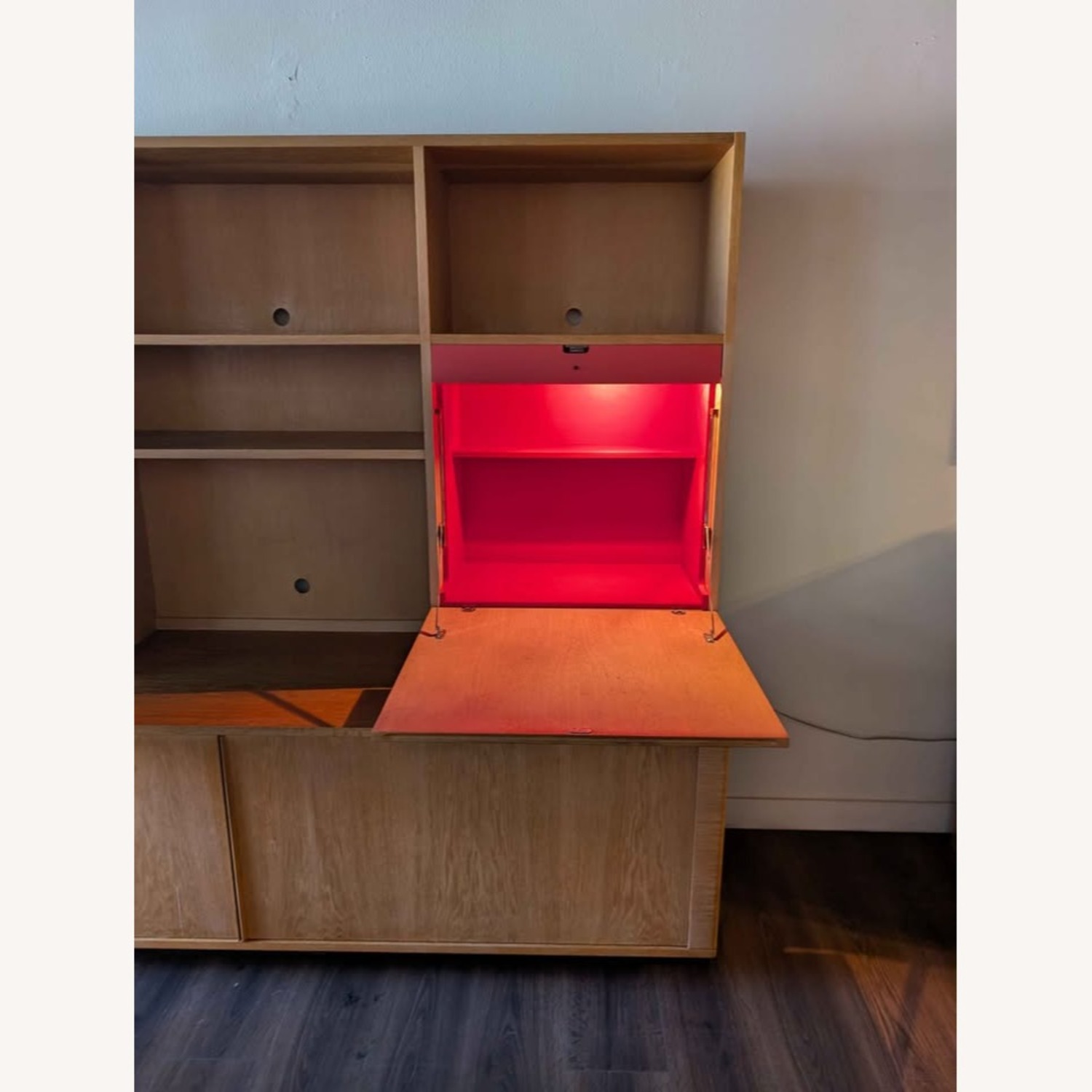 Danish MCM Tambour Credenza by Niels Koefed - image-5