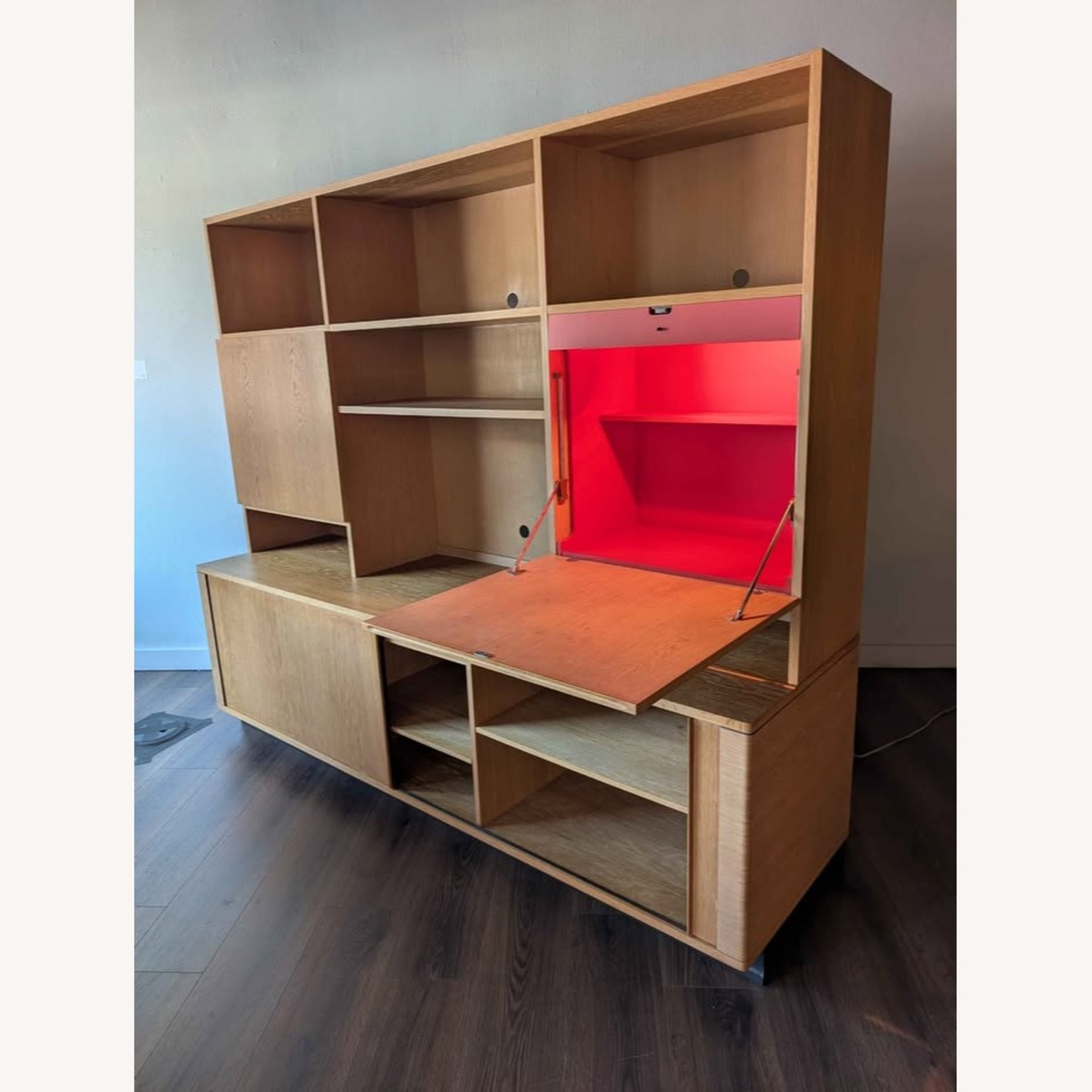 Danish MCM Tambour Credenza by Niels Koefed - image-8