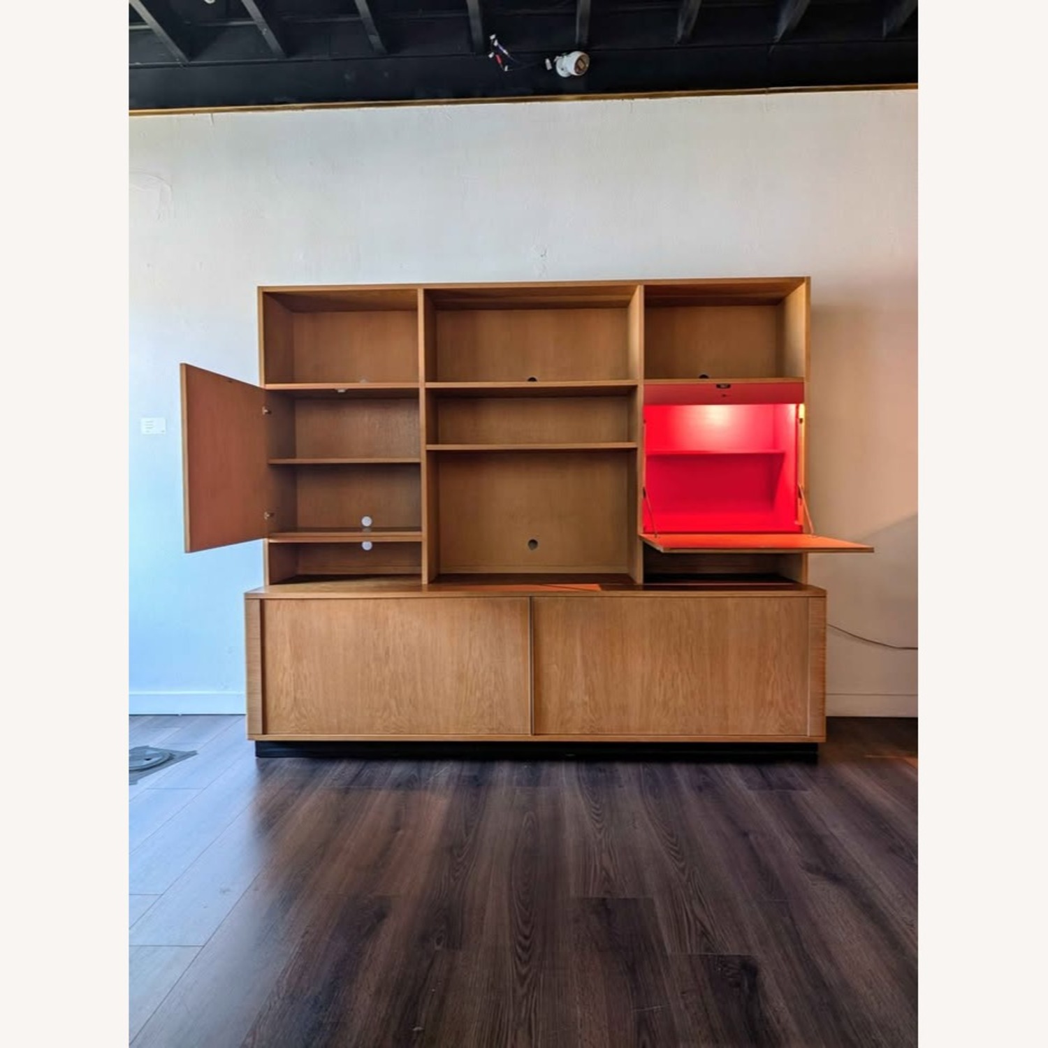 Danish MCM Tambour Credenza by Niels Koefed - image-4