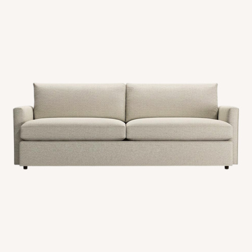 Used Crate & Barrel Lounge Deep Sofa 93" Cement for sale on AptDeco