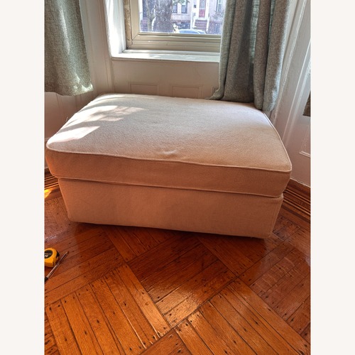 Used IKEA KIVIK Ottoman for sale on AptDeco