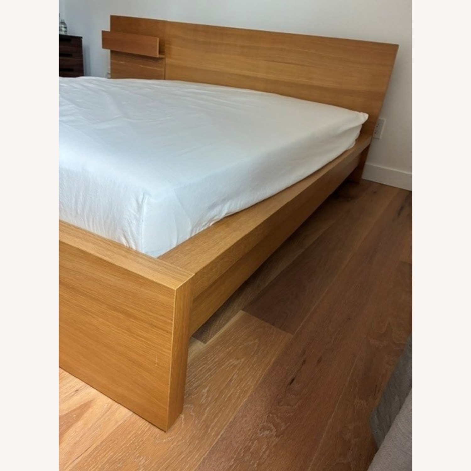 IKEA Full Bed with one Attached Nightstand - image-4