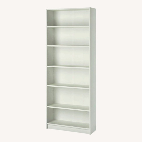 Used IKEA BILLY White Wood Bookcase for sale on AptDeco