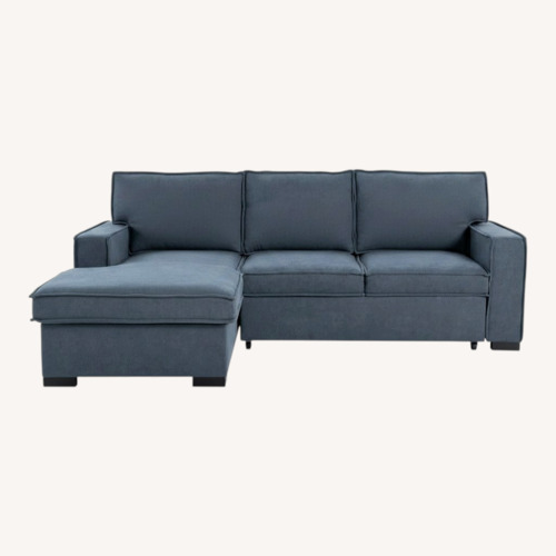 Used Bob's Discount Furniture Playscape Denim Pullout Sleeper for sale on AptDeco
