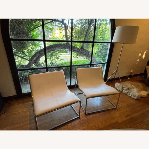 Used Leather Sling Lounge Chairs for sale on AptDeco