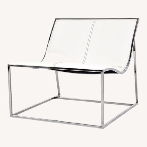 Used Leather Sling Lounge Chairs for sale on AptDeco