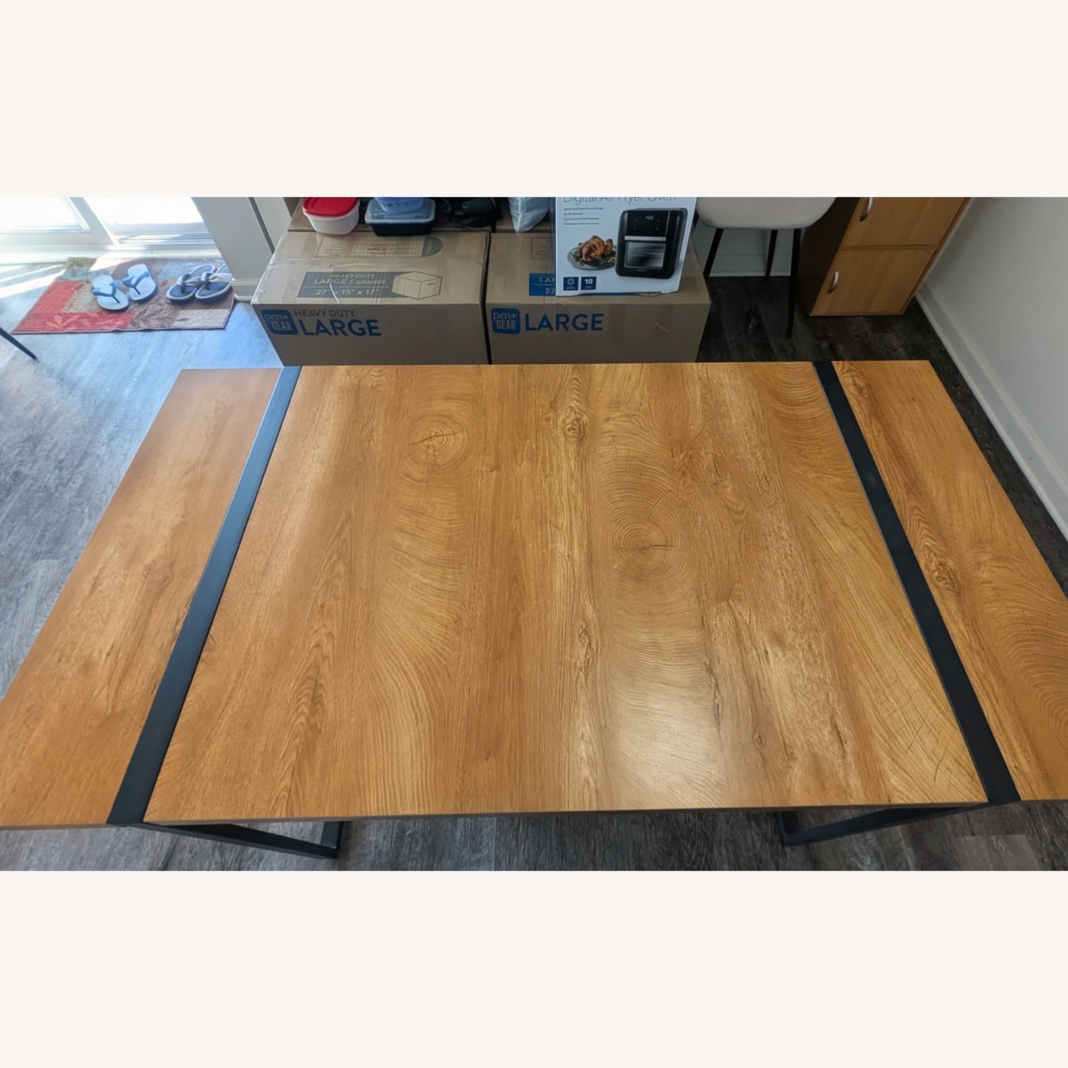 Wayfair Natural Wood Dining Table - image-4