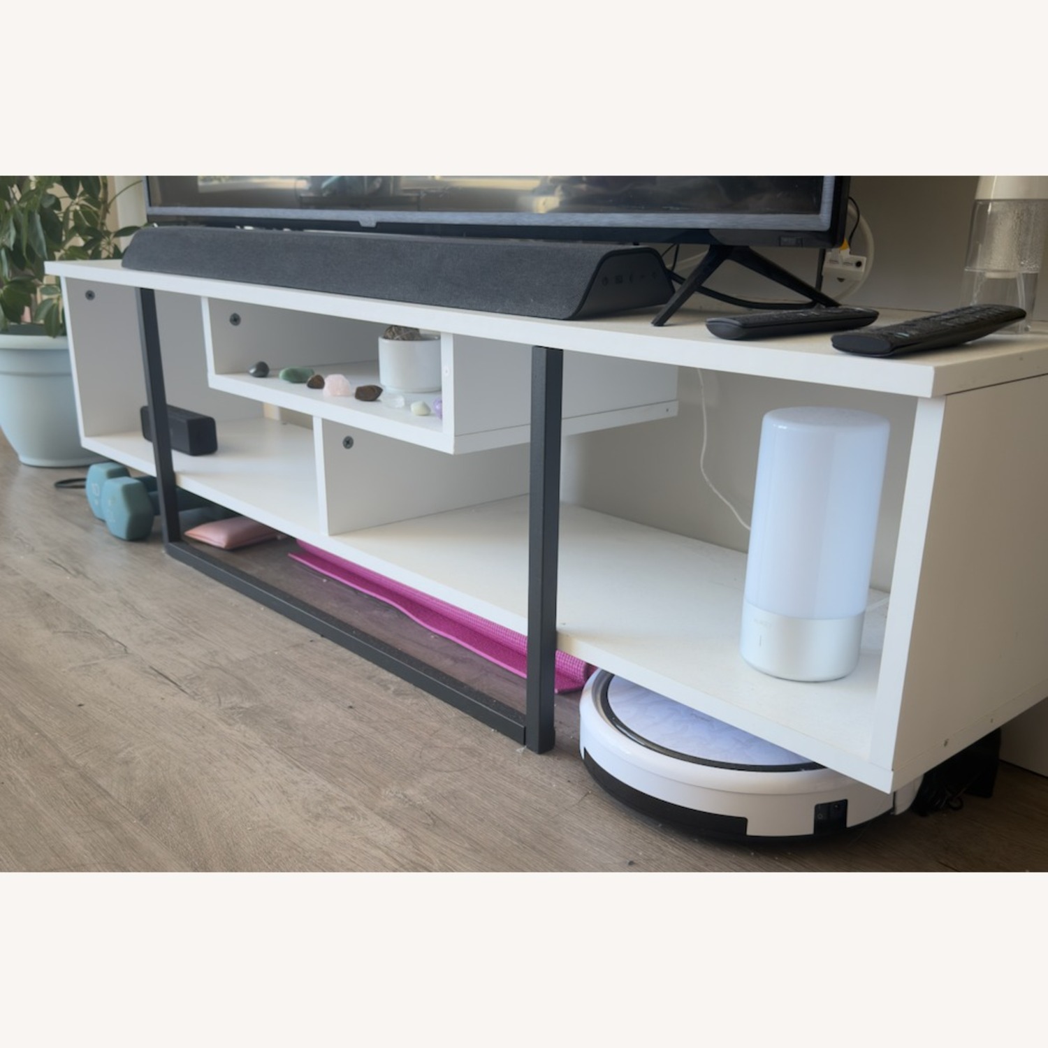 Wayfair White Media Storage - image-2