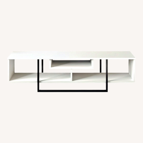 Used Wayfair White Media Storage for sale on AptDeco
