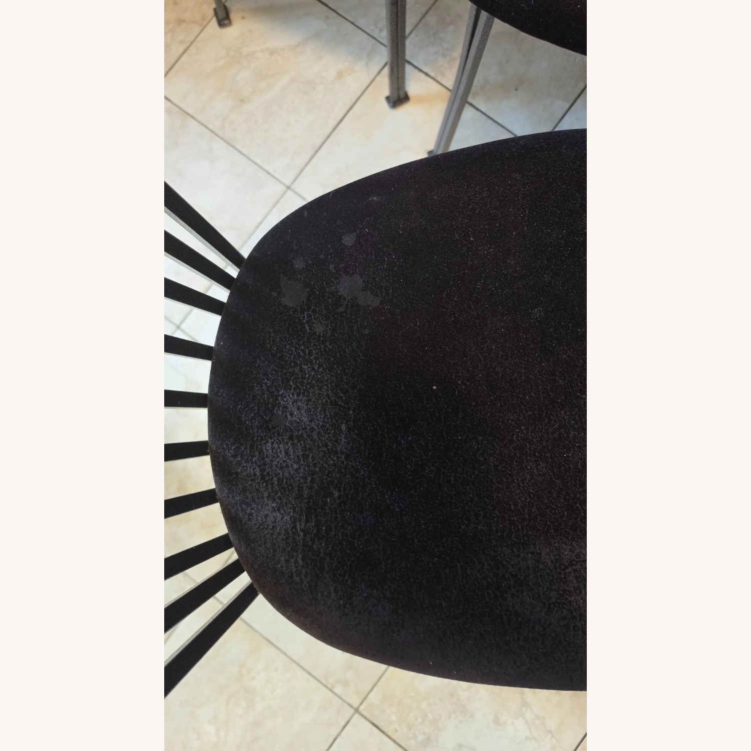 Set of Rustically Designed Chairs With Curved Back - image-5