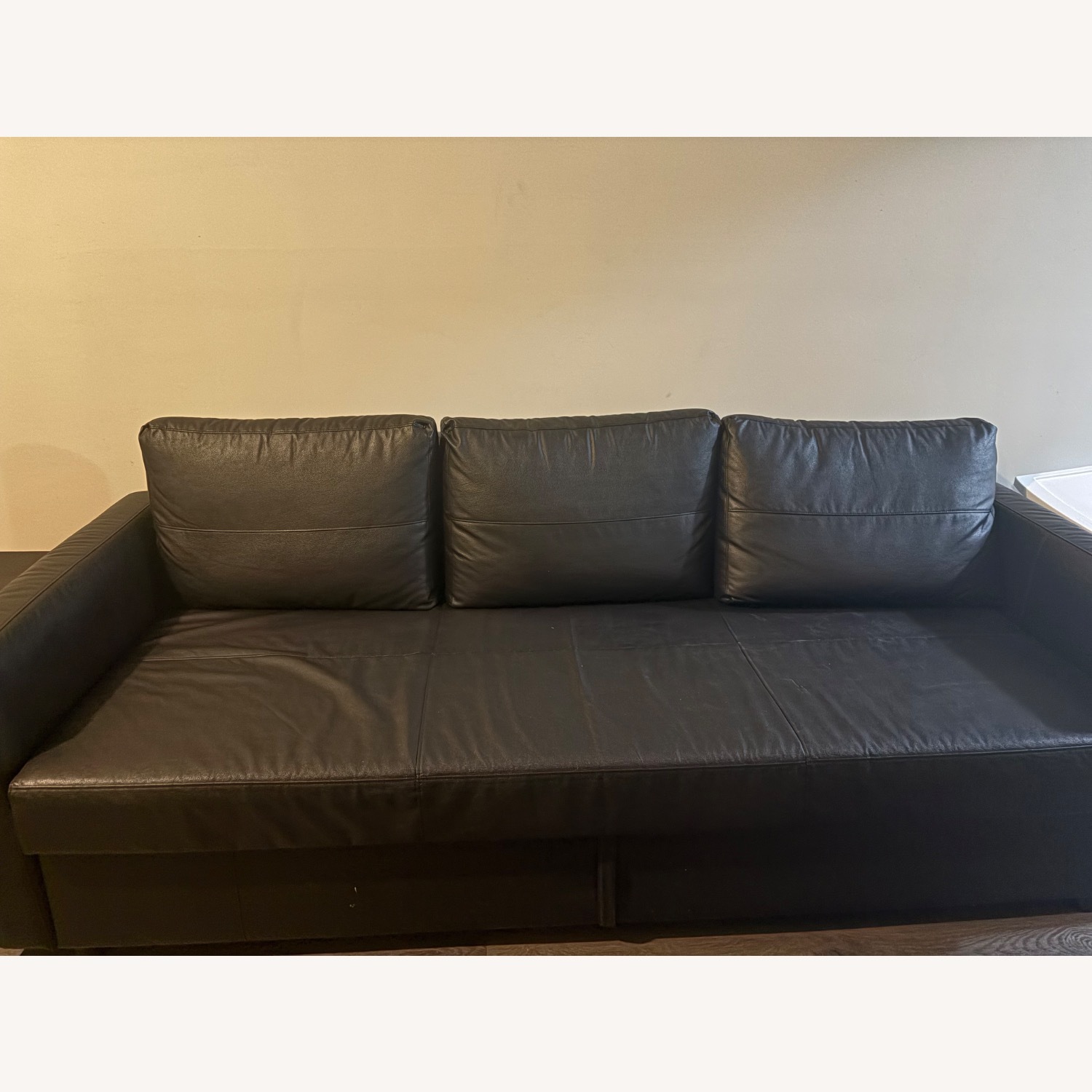 IKEA Friheten Black Sleeper Sofa - image-1