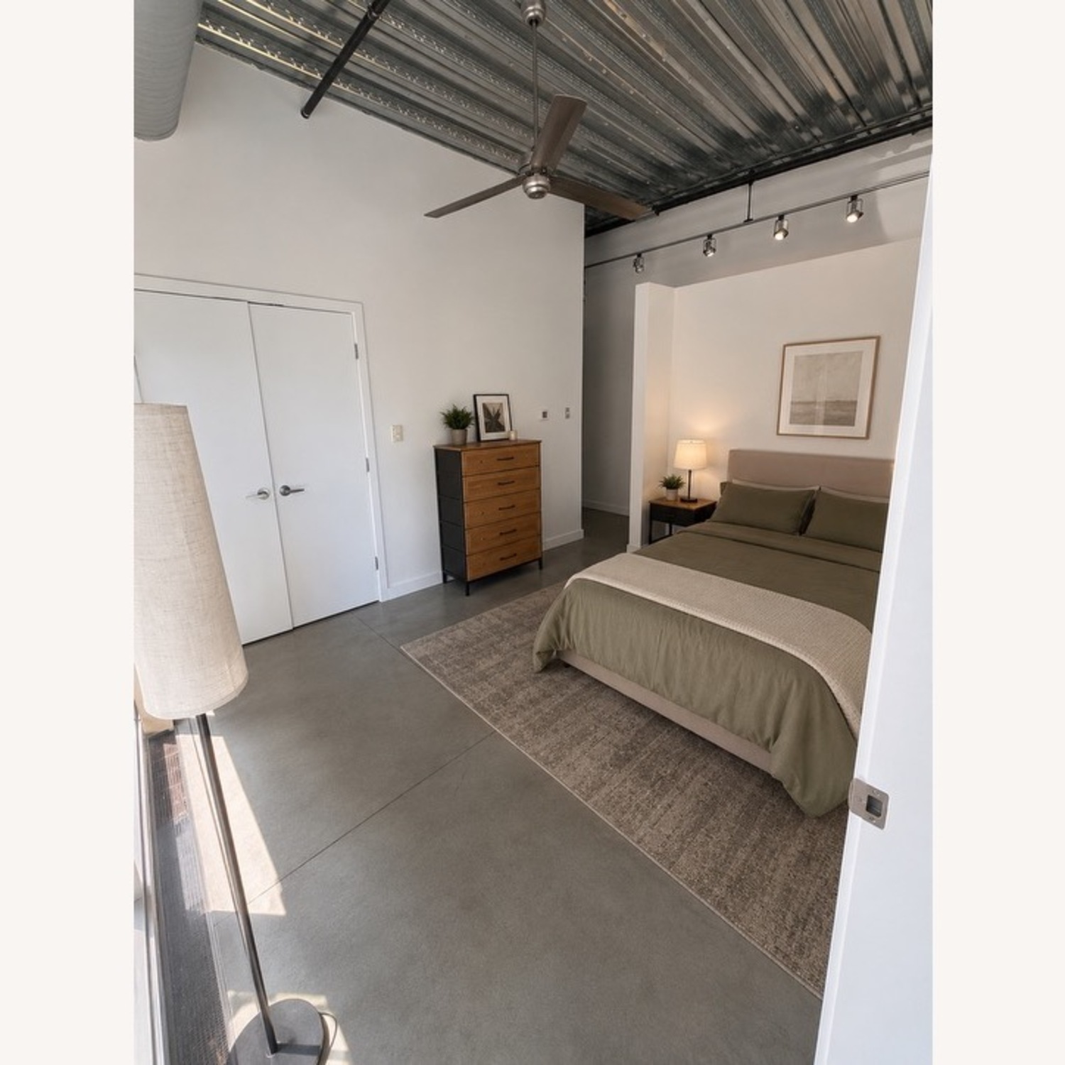 IKEA KLEPPSTAD White Queen Bedframe  - image-4