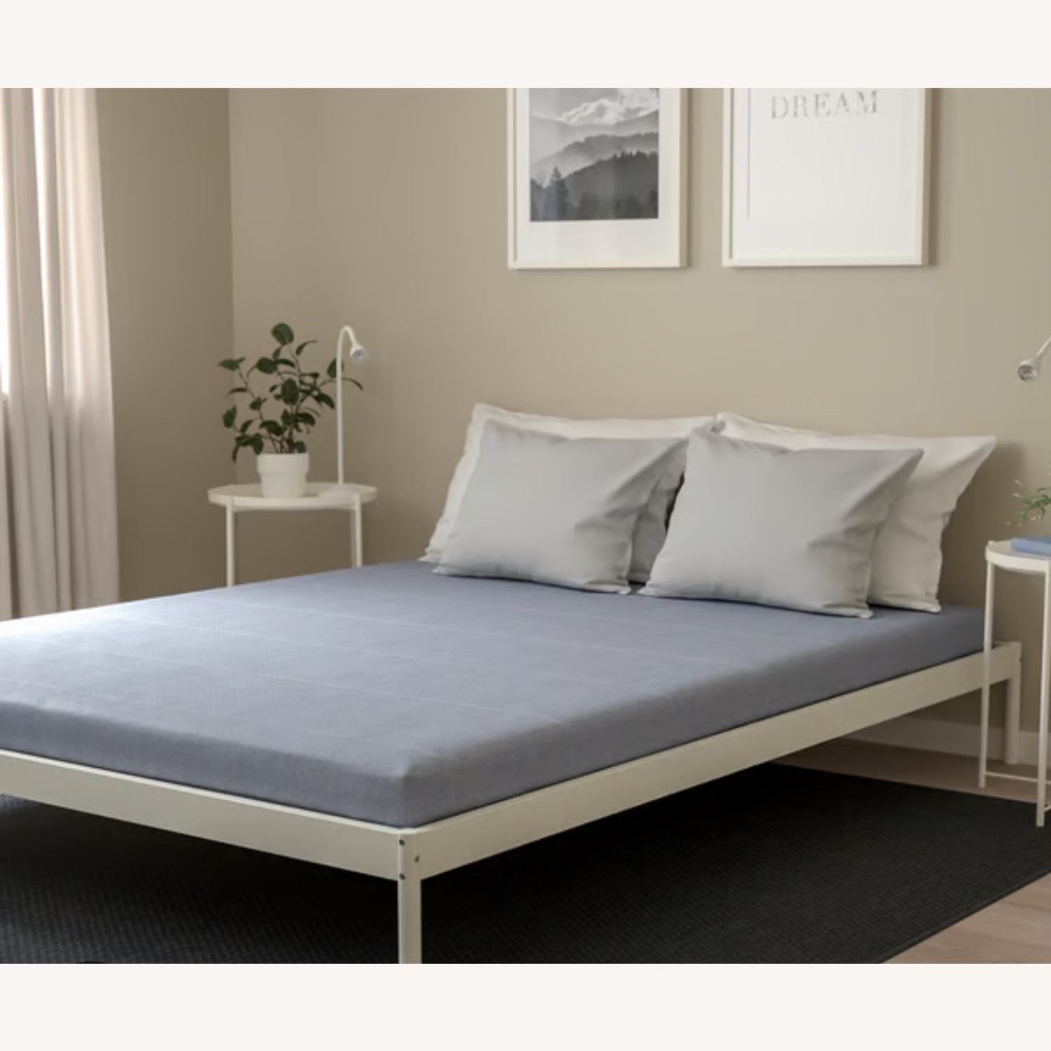 IKEA KLEPPSTAD White Queen Bedframe  - image-3