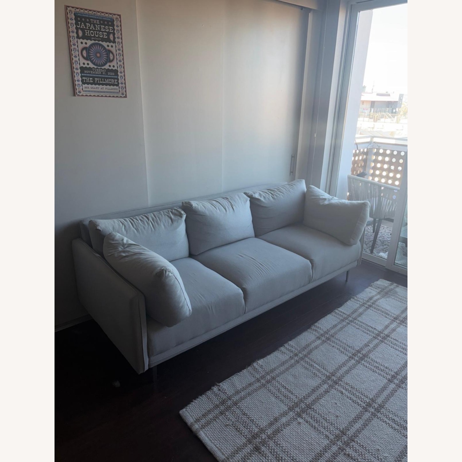 Rove Concepts Anderson Light Gray 3+ Seater Sofa - image-1