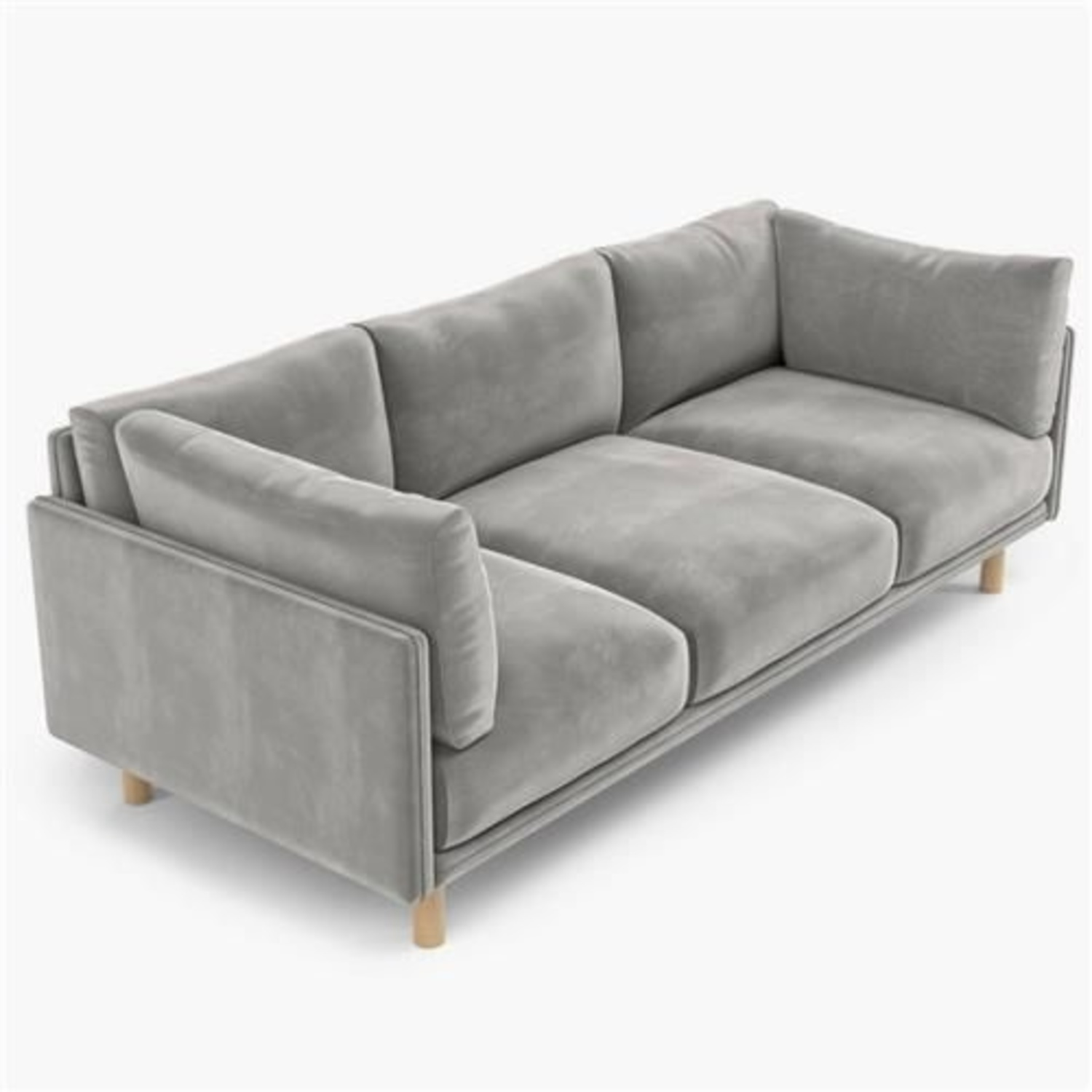 Rove Concepts Anderson Light Gray 3+ Seater Sofa - image-5