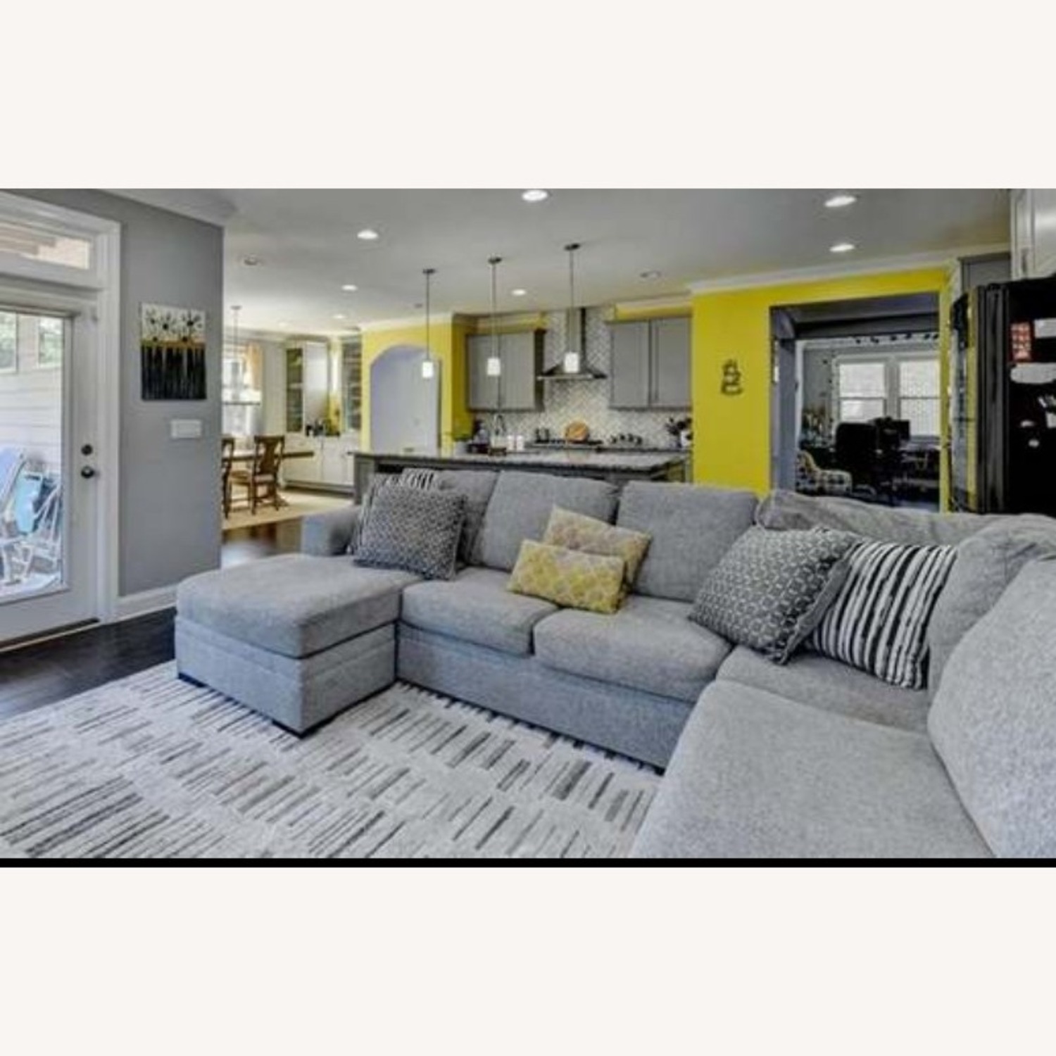 Ashley Furniture Fabric 2 Piece Sectional - image-1