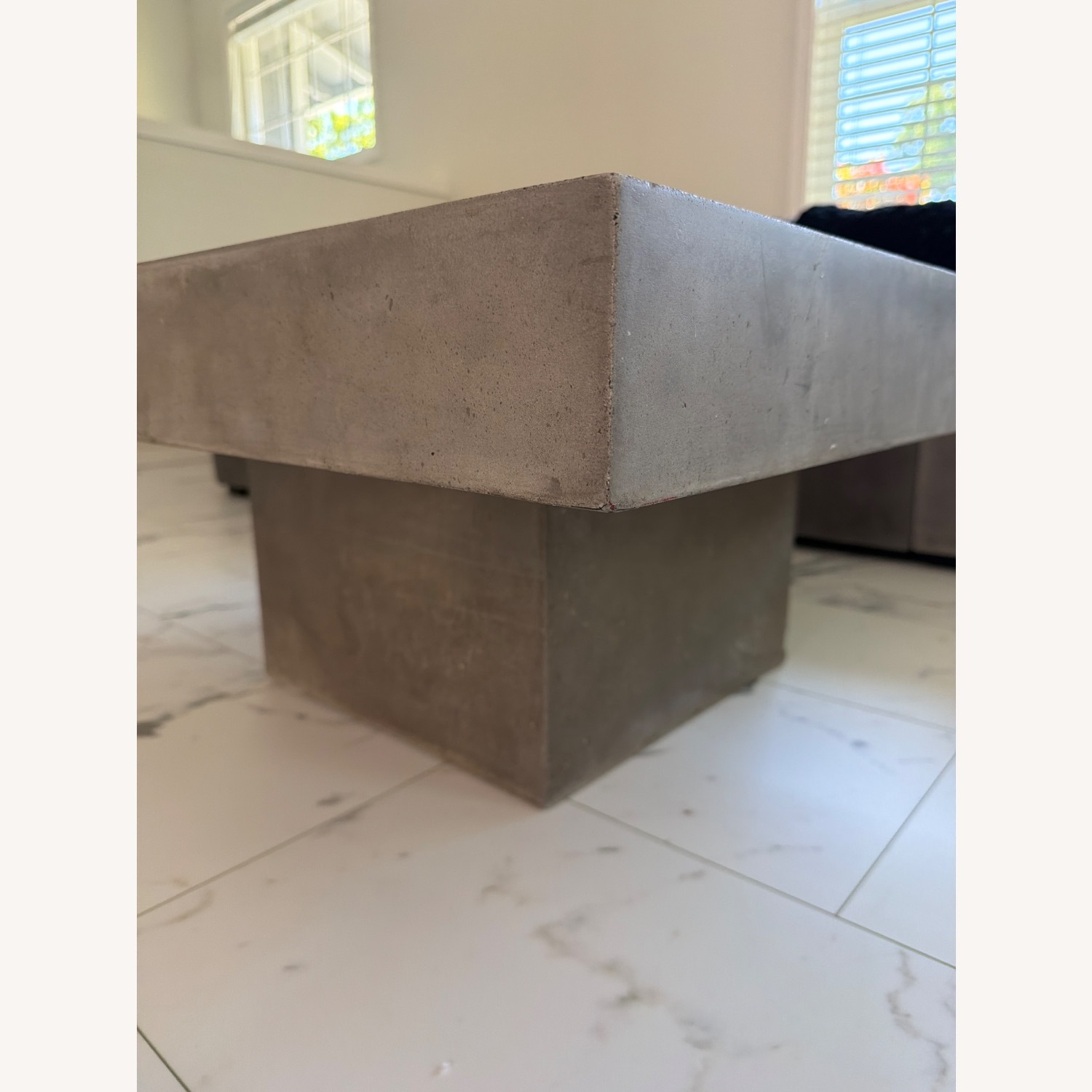 CB2 Concrete Element Coffee Table - image-3