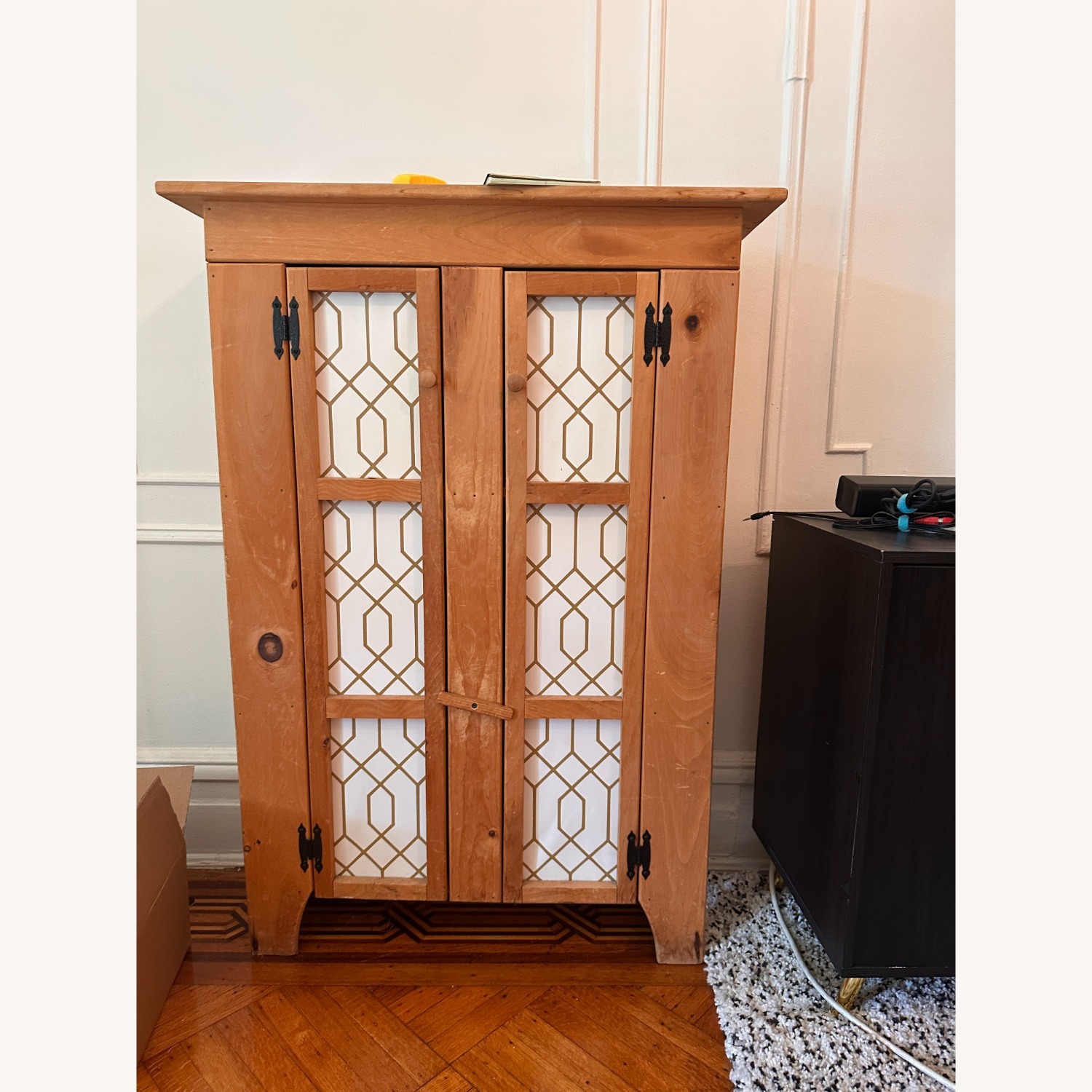 Natural Wood Hutch - image-1