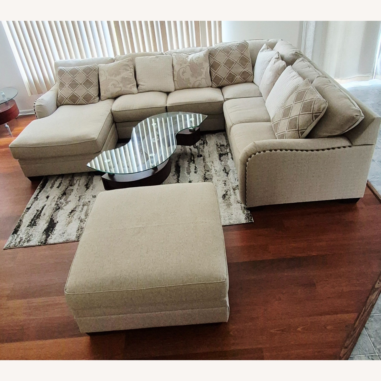 Ashley Furniture Dellara Fabric 3+ Piece Sectional - image-1