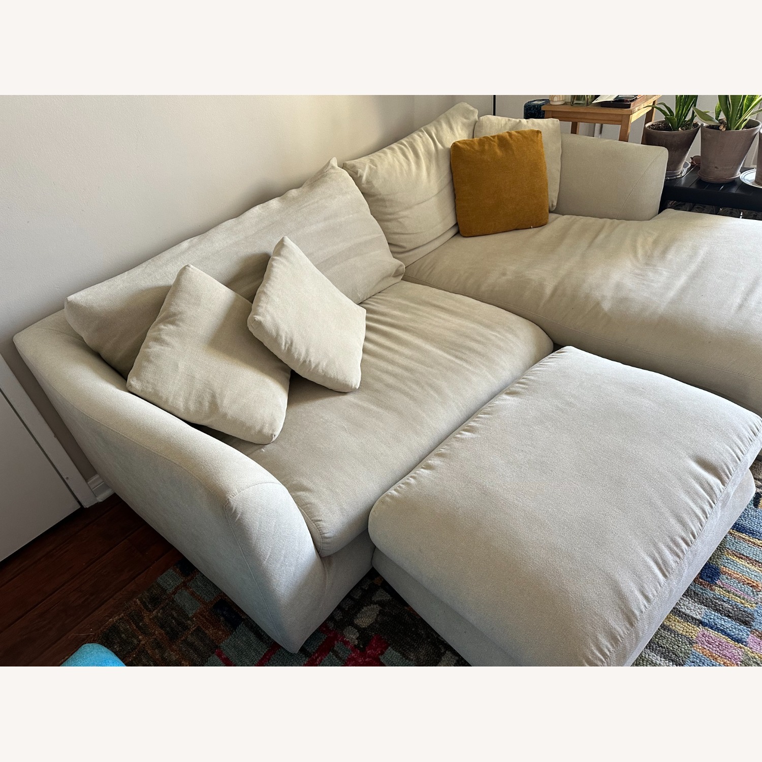 Valyou Furniture Natural Fabric 2 Piece Sectional - image-3