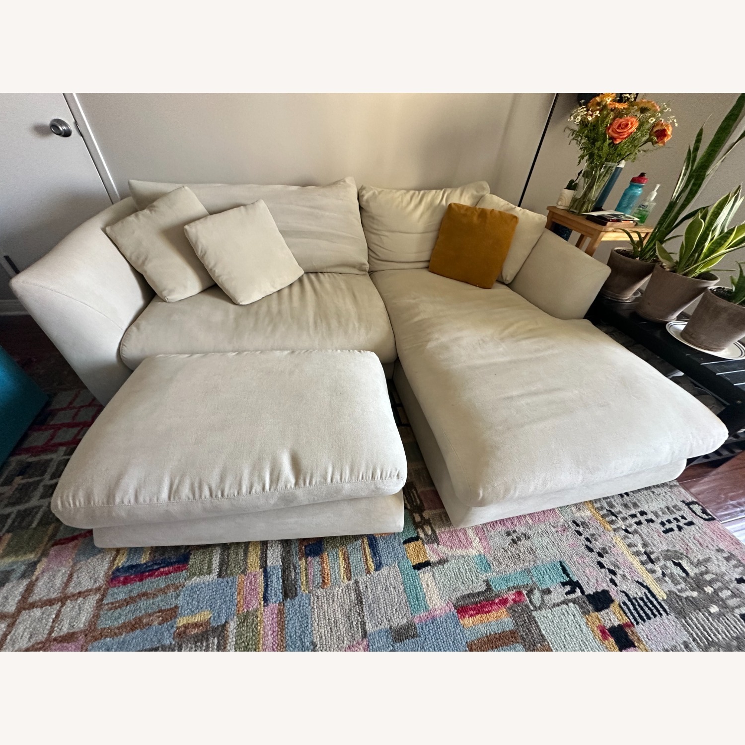 Valyou Furniture Natural Fabric 2 Piece Sectional - image-2