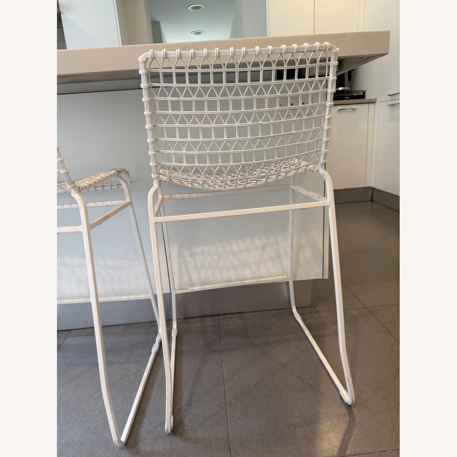Tig White Metal Bar Stools - image-5
