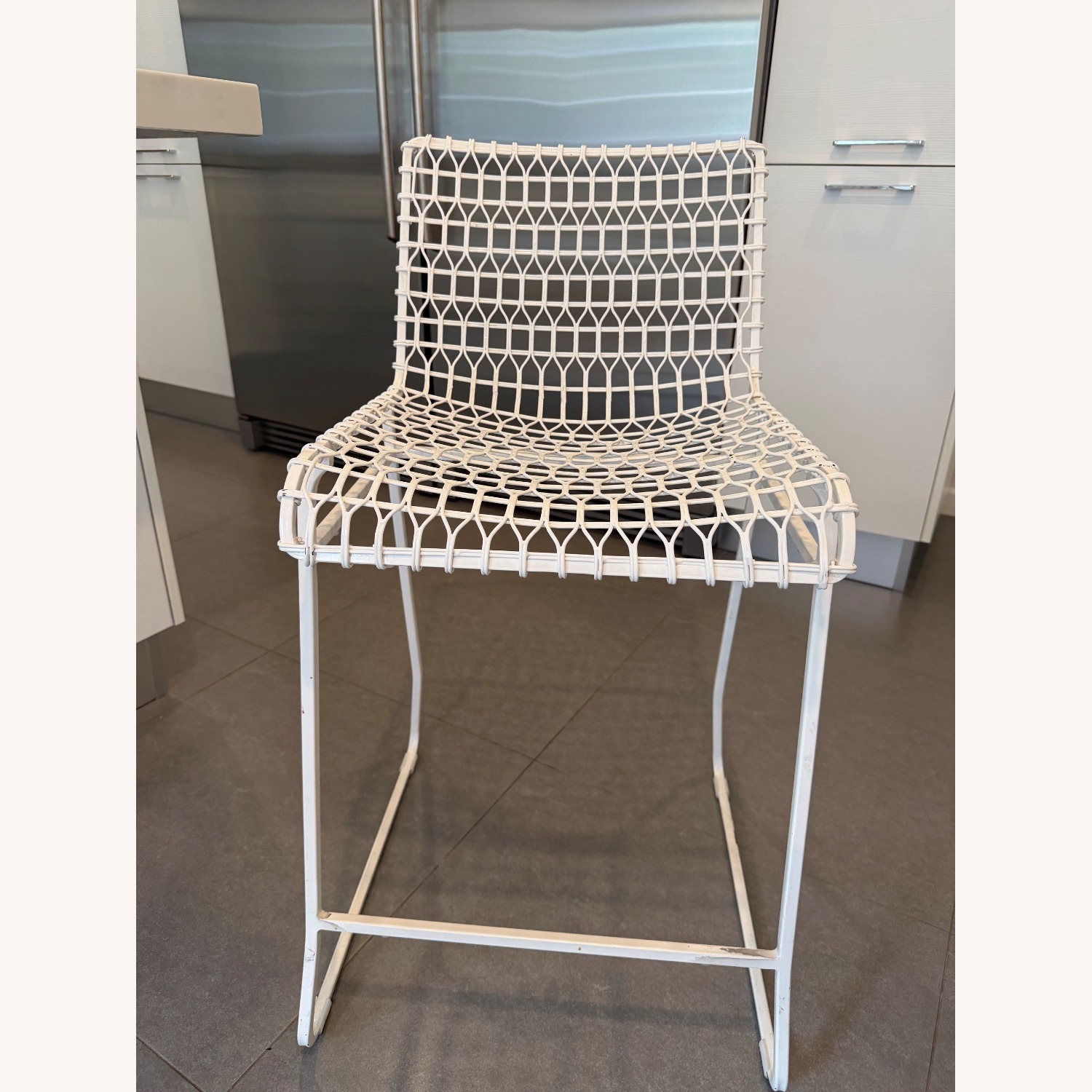 Tig White Metal Bar Stools - image-2