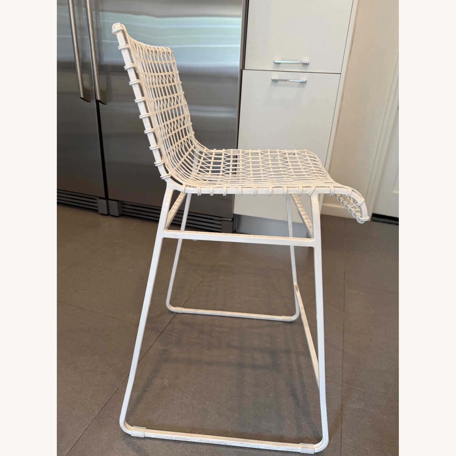 Tig White Metal Bar Stools - image-3