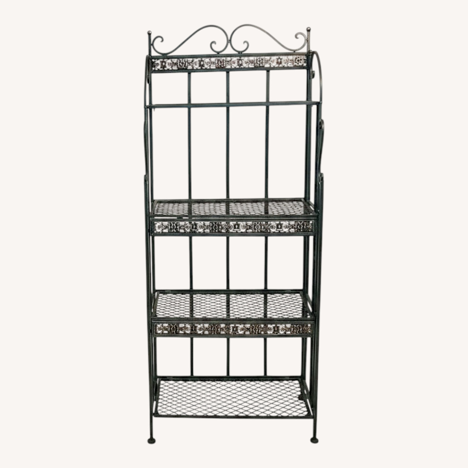 Metal Foldable Bakers Rack - image-0