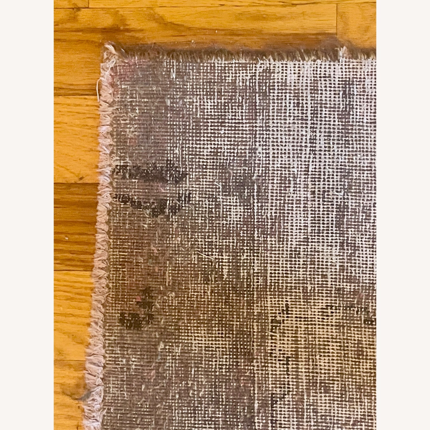Vintage/Antique Finds Pink Wool Area Rug 8'6 x 11" - image-5